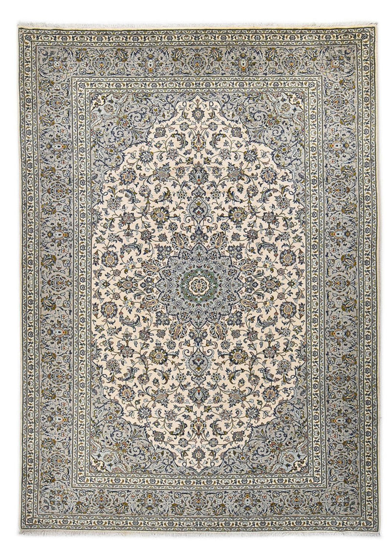 Tapis persan - Keshan - Royal - 347 x 248 cm - gris