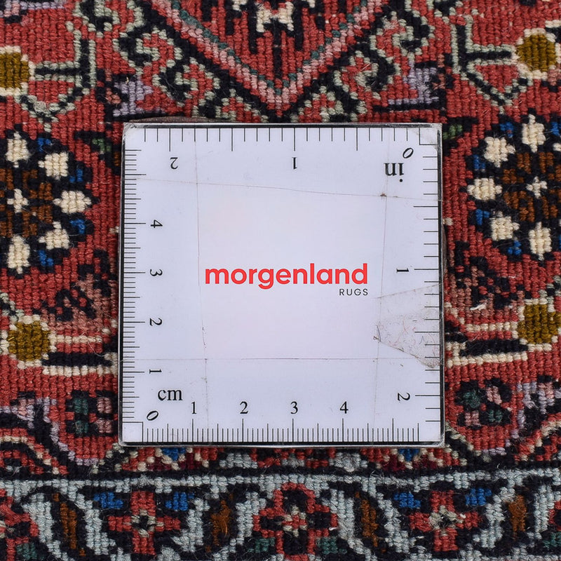 Tapis de couloir Tapis persan - Bidjar - 400 x 74 cm - marron