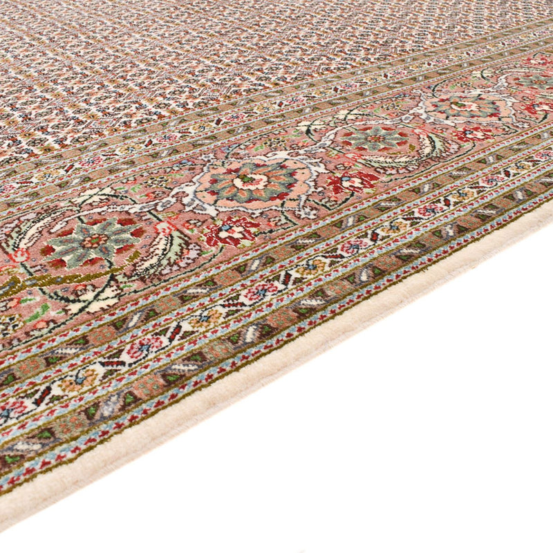 Tapis de couloir Tapis persan - Tabriz - Royal - 400 x 202 cm - rouge clair