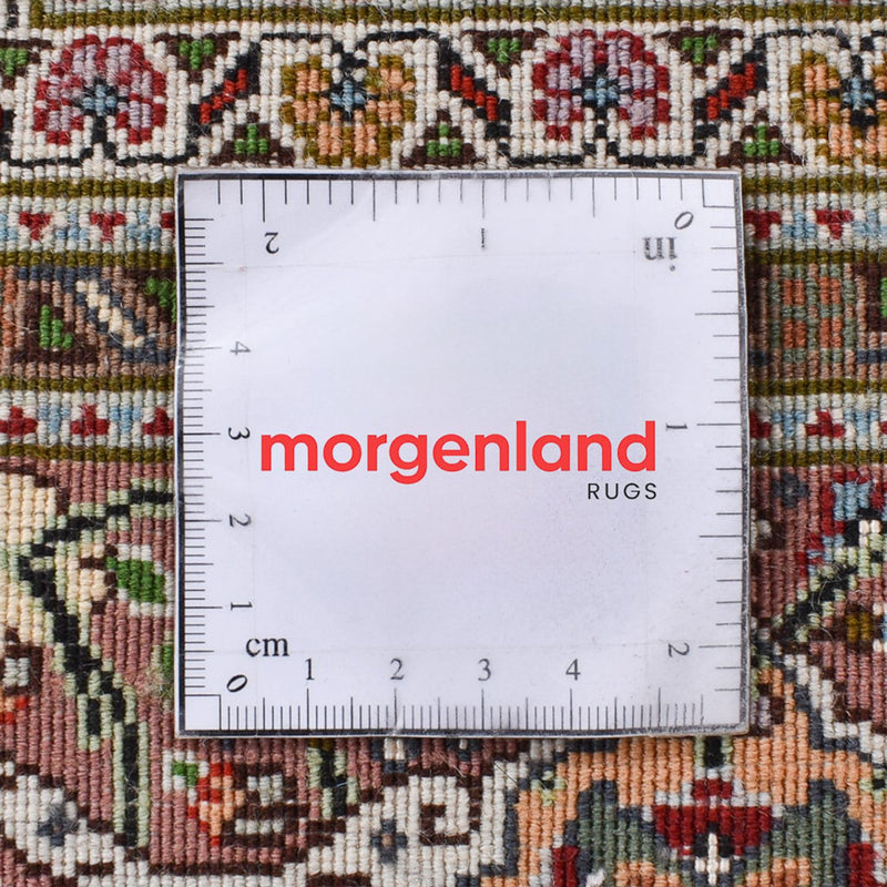 Tapis de couloir Tapis persan - Tabriz - Royal - 400 x 202 cm - rouge clair