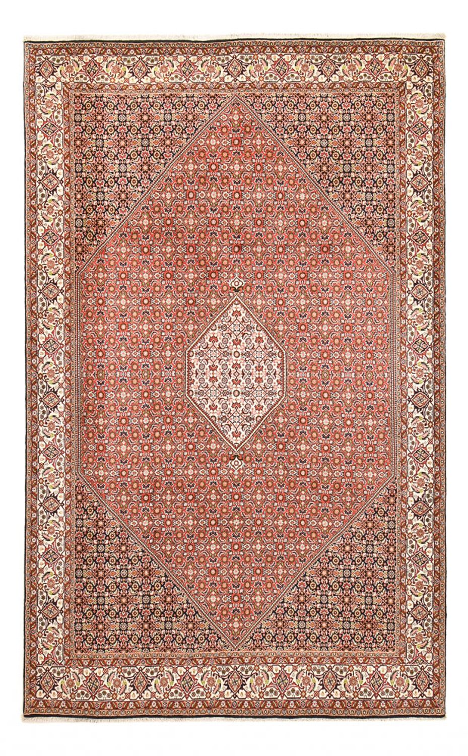 Tapis persan - Bidjar - 397 x 246 cm - rouge