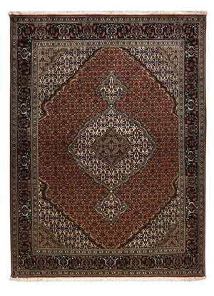 Tapis persan - Tabriz - Royal - 203 x 150 cm - rouge foncé