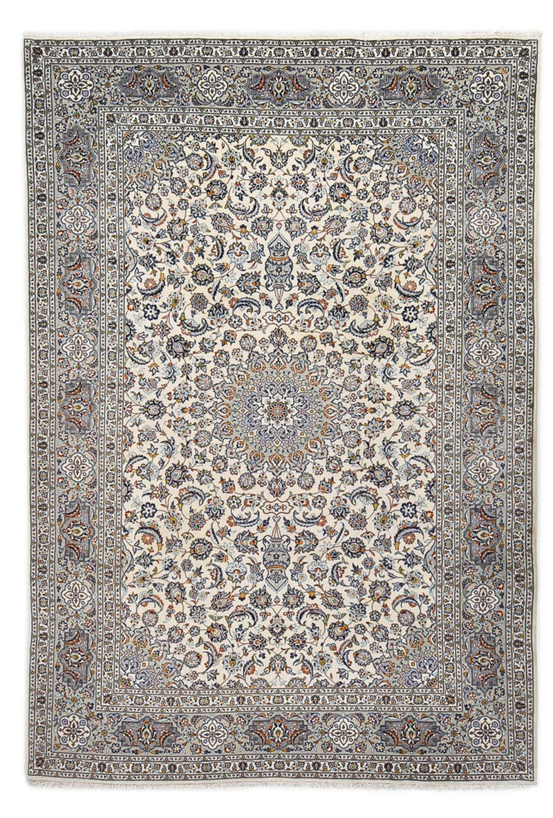 Tapis persan - Keshan - Royal - 340 x 233 cm - gris