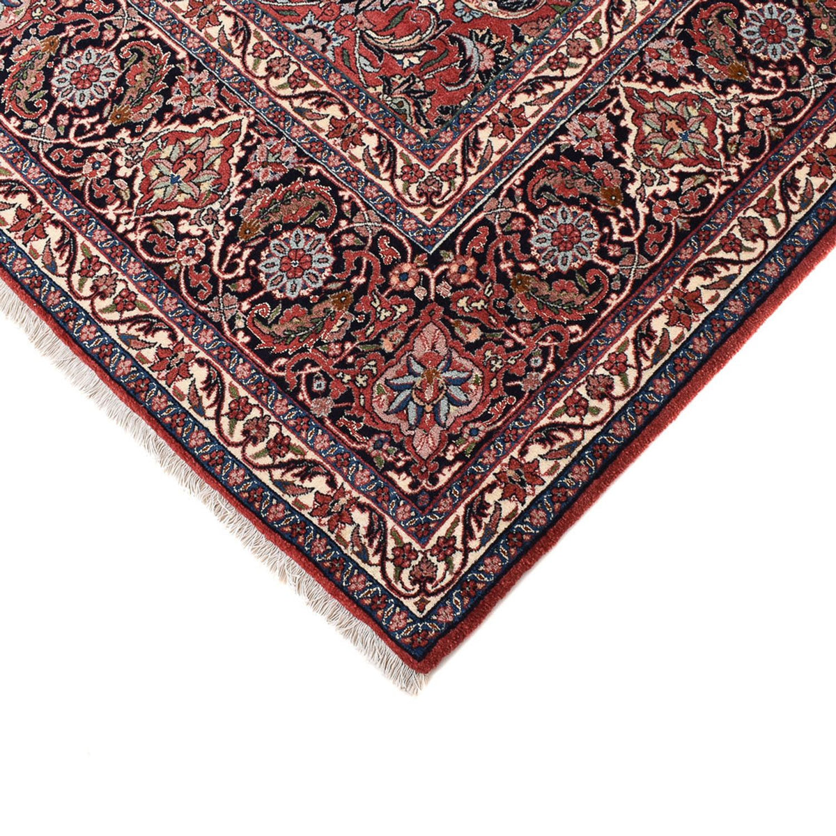Tapis persan - Bidjar - 397 x 307 cm - rouge clair