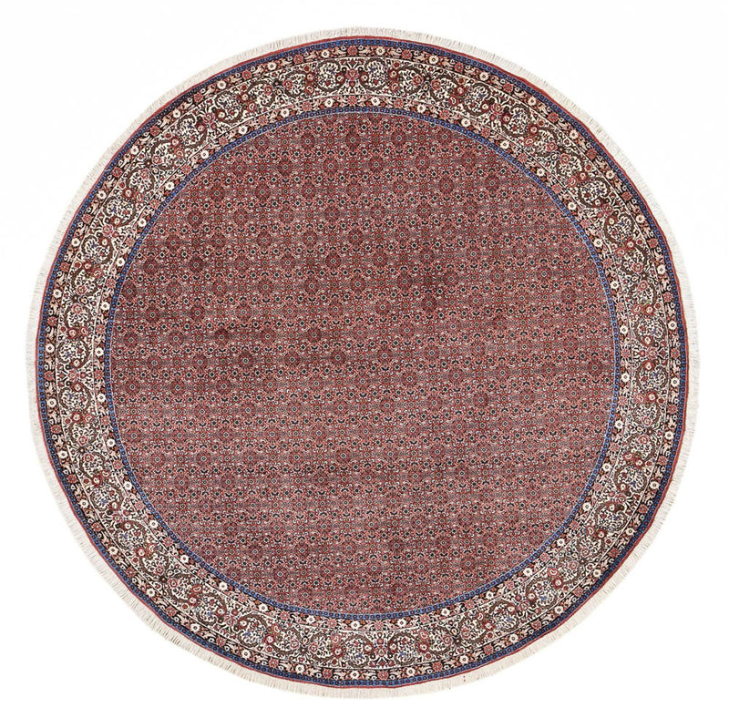 Tapis persan - Bidjar ronde  - 300 x 300 cm - rouille