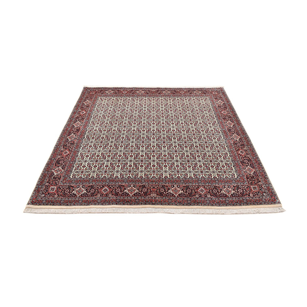 Tapis persan - Bidjar carré - 210 x 199 cm - multicolore