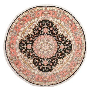 Tapis persan - Tabriz - Premium ronde  - 250 x 250 cm - multicolore