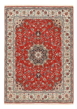 Tapis persan - Tabriz - Premium - 213 x 150 cm - rouge