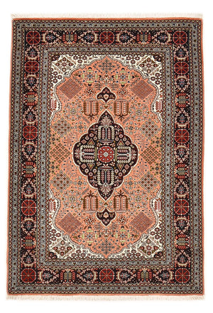 Tapis persan - Tabriz - Royal - 147 x 103 cm - rouge clair