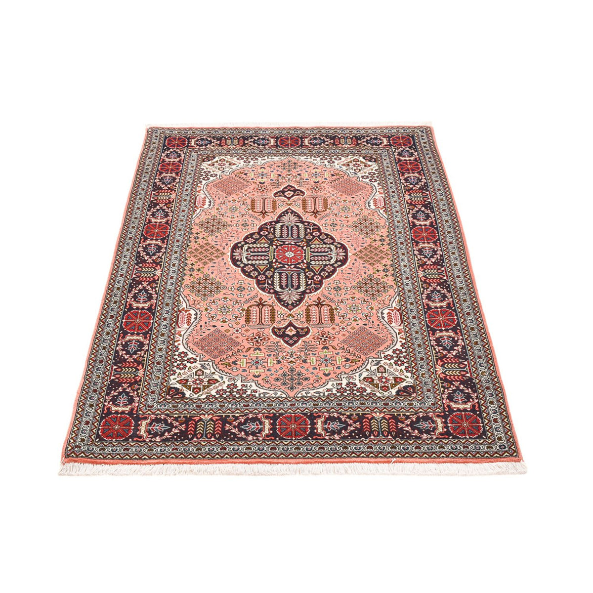 Tapis persan - Tabriz - Royal - 147 x 103 cm - rouge clair