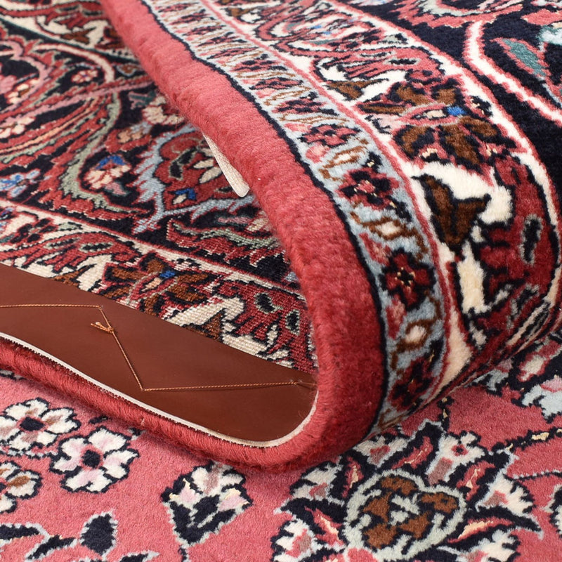 Tapis persan - Bidjar - 296 x 207 cm - rouge clair