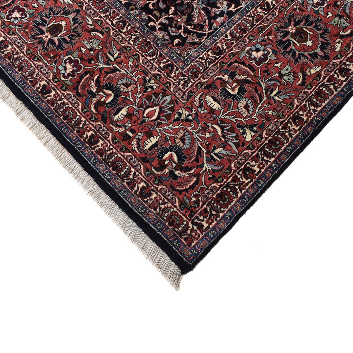 Tapis persan - Bidjar - 396 x 300 cm - marron foncé