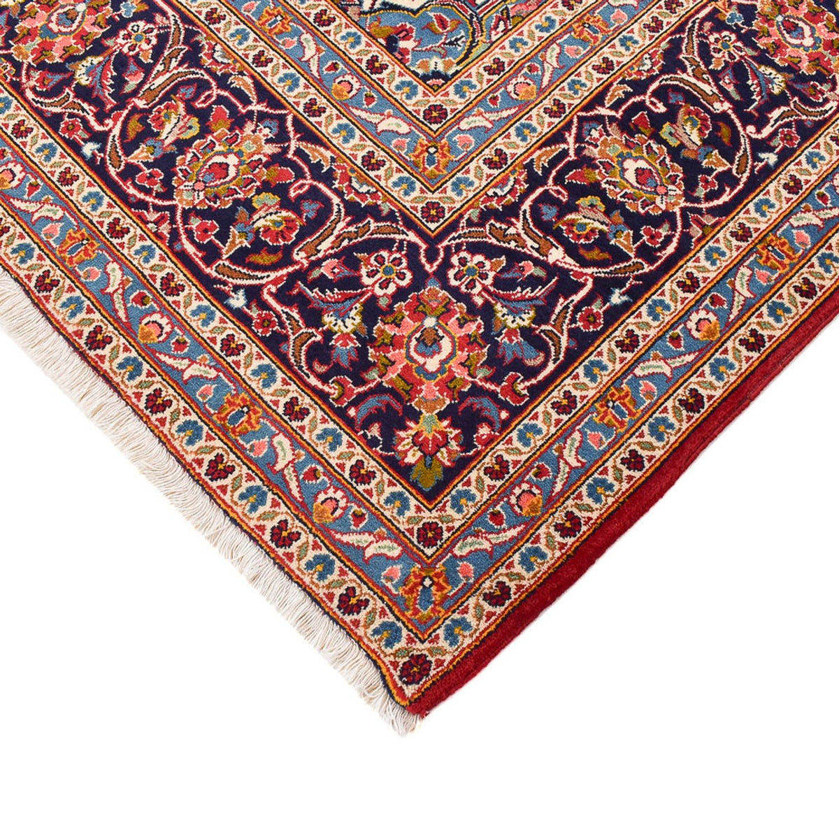 Tapis persan - Keshan - 402 x 248 cm - rouge
