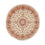 Tapis persan - Tabriz - Premium ronde - 200 x 200 cm - crème
