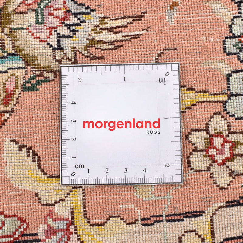 Tapis persan - Tabriz - Premium ronde  - 200 x 200 cm - crème