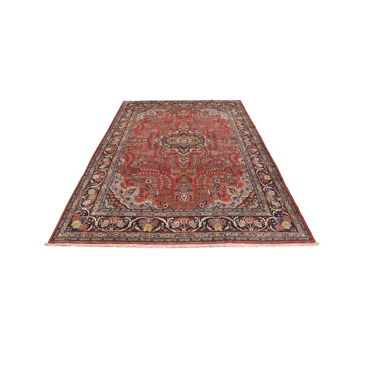 Tapis persan - Nomadic - 289 x 212 cm - rouge