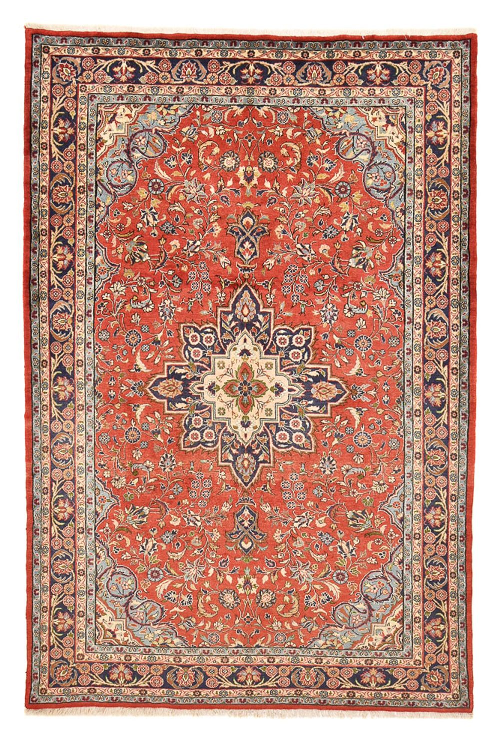 Tapis persan - Nomadic - 302 x 205 cm - rouge