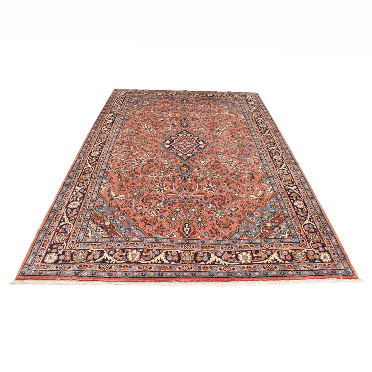 Tapis persan - Nomadic - 310 x 208 cm - rouge clair