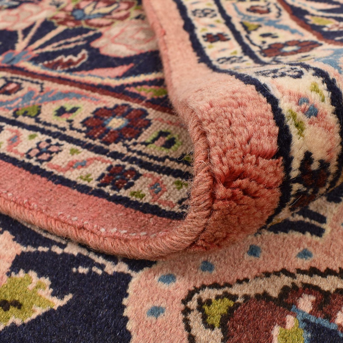 Tapis persan - Nomadic - 321 x 210 cm - rose