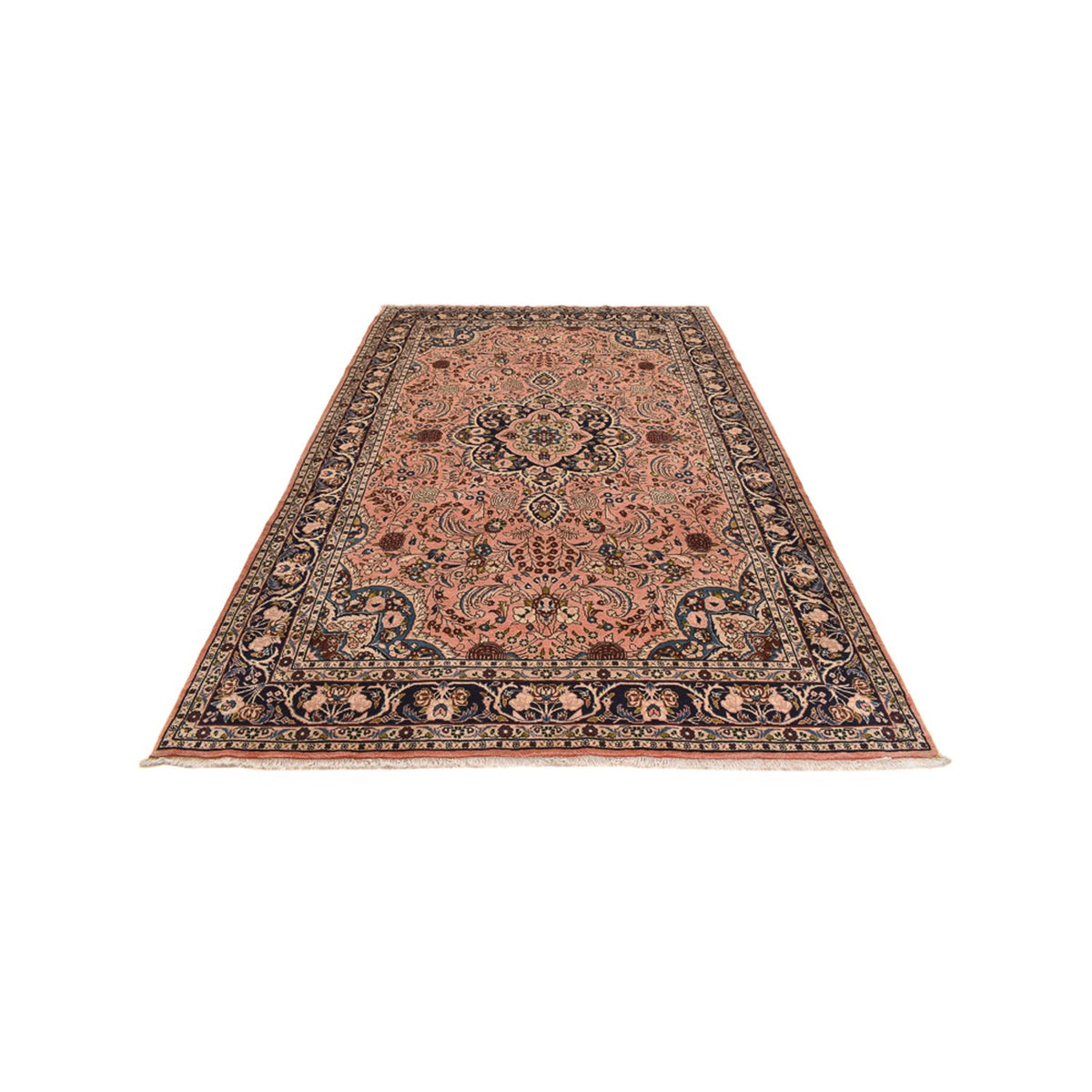 Tapis persan - Nomadic - 321 x 210 cm - rose