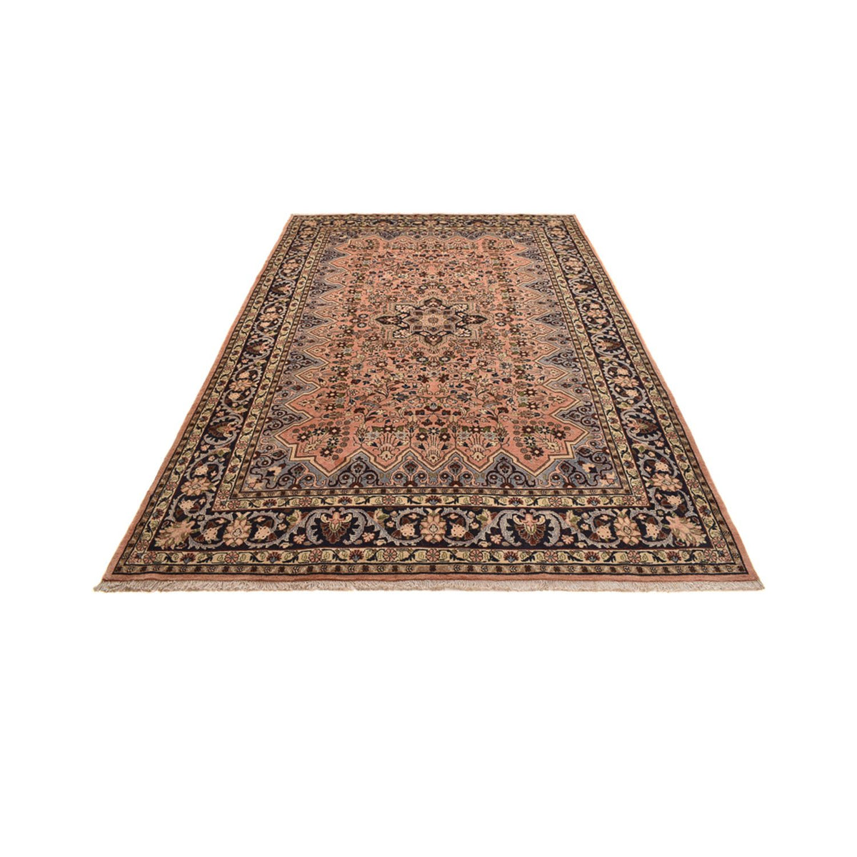 Tapis persan - Nomadic - 312 x 212 cm - rose