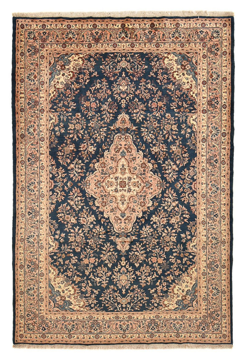 Tapis persan - Nomadic - 297 x 205 cm - bleu foncé