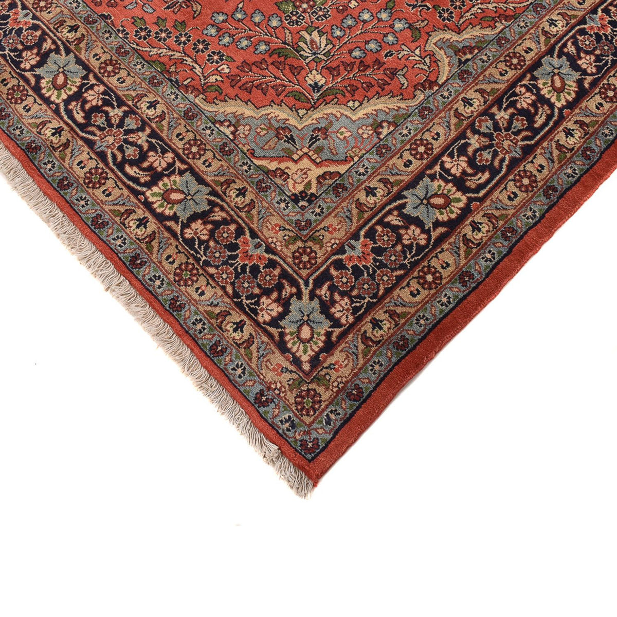 Tapis persan - Nomadic - 310 x 207 cm - rouge