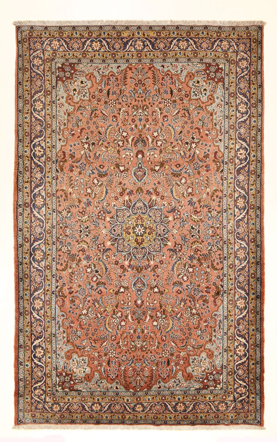 Tapis persan - Nomadic - 333 x 205 cm - rouge clair