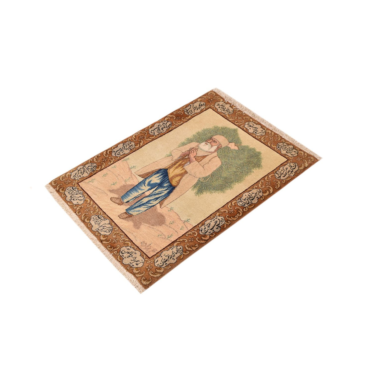 Tapis persan - Tabriz - Royal - 73 x 56 cm - multicolore