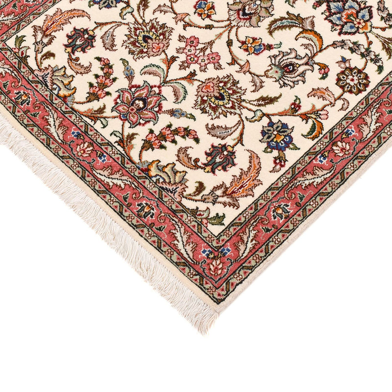 Tapis de couloir Tapis persan - Tabriz - Royal - 295 x 72 cm - sable