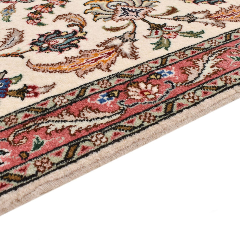 Tapis de couloir Tapis persan - Tabriz - Royal - 295 x 72 cm - sable