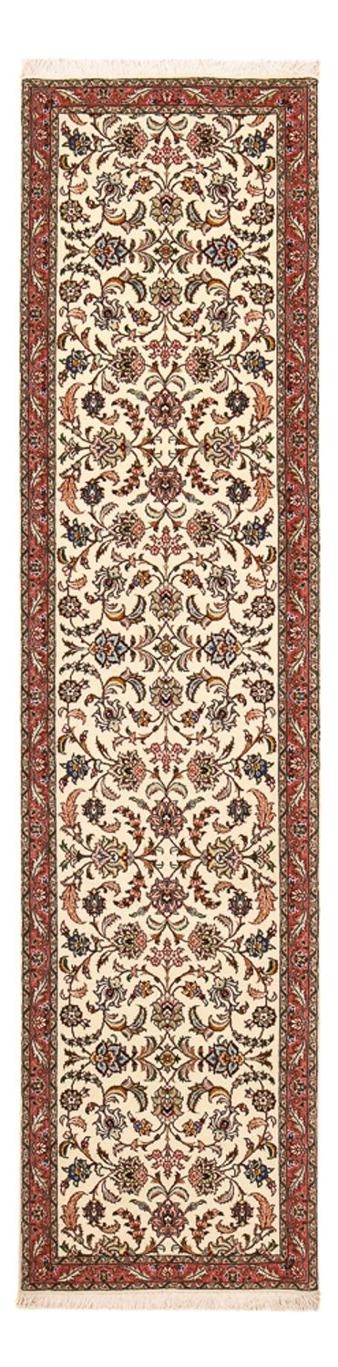 Tapis de couloir Tapis persan - Tabriz - Royal - 295 x 72 cm - sable