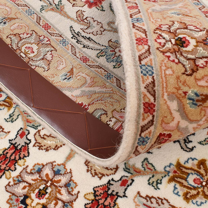 Tapis de couloir Tapis persan - Tabriz - Premium - 320 x 83 cm - caramel