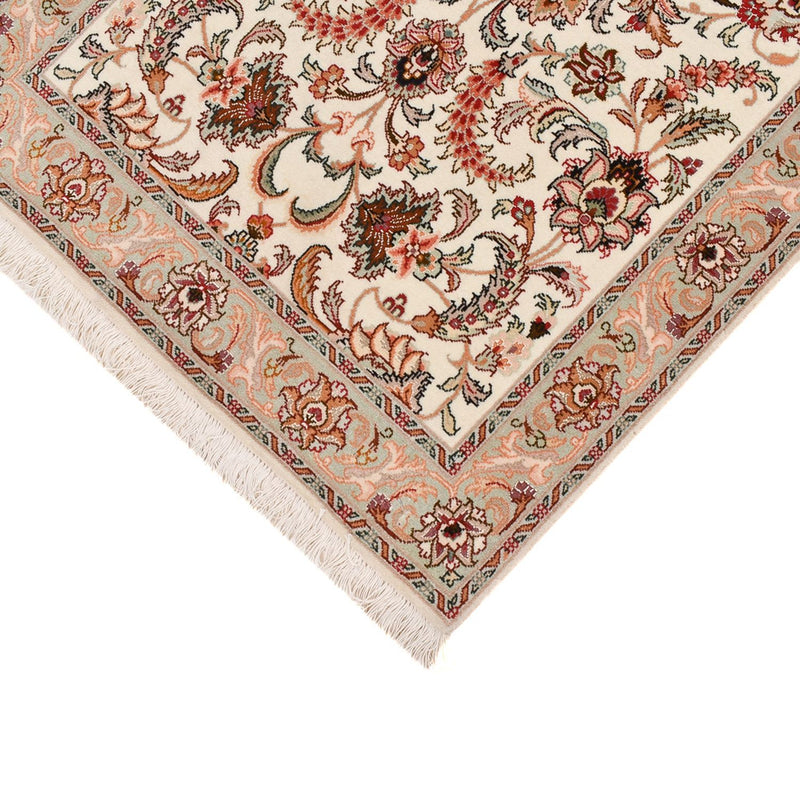 Tapis de couloir Tapis persan - Tabriz - Premium - 315 x 77 cm - caramel