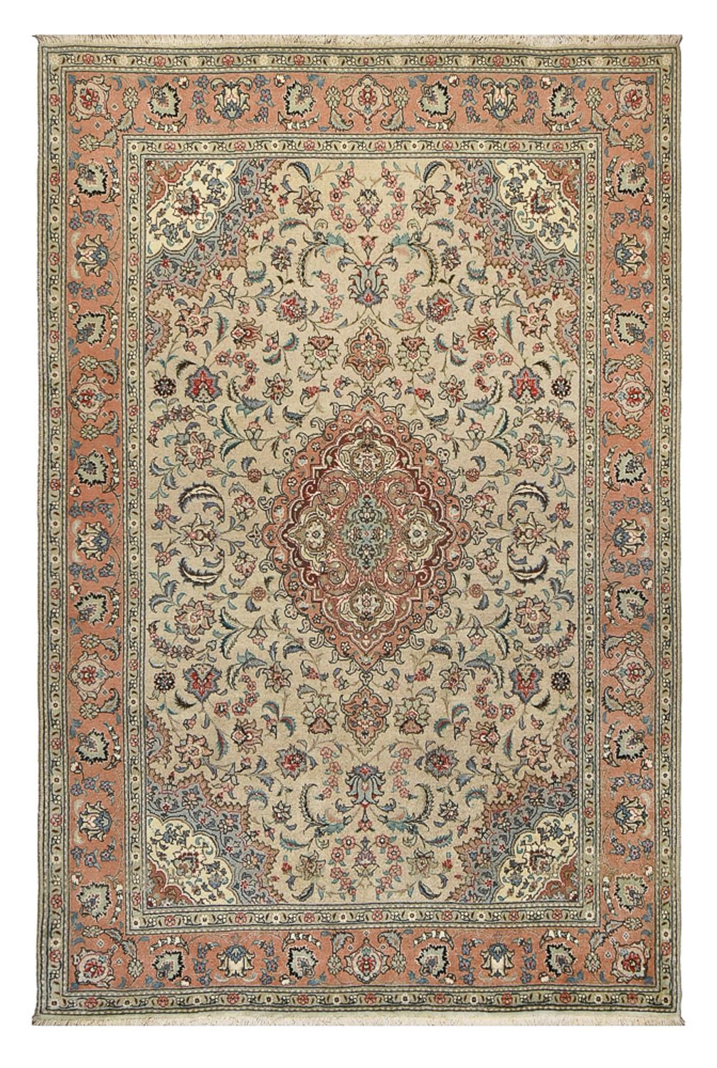 Tapis persan - Tabriz - Royal - 290 x 194 cm - sable