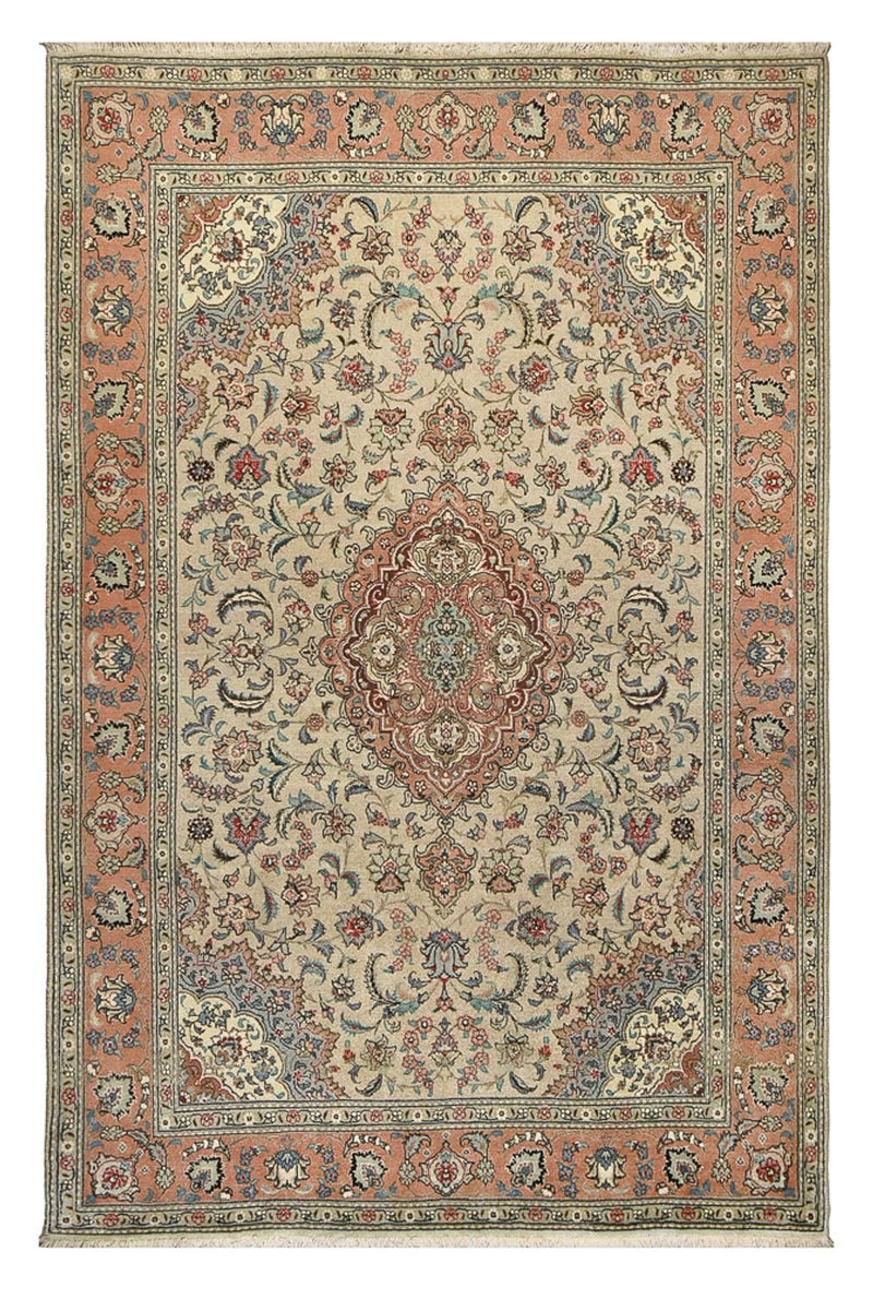 Tapis persan - Tabriz - Royal - 290 x 194 cm - sable