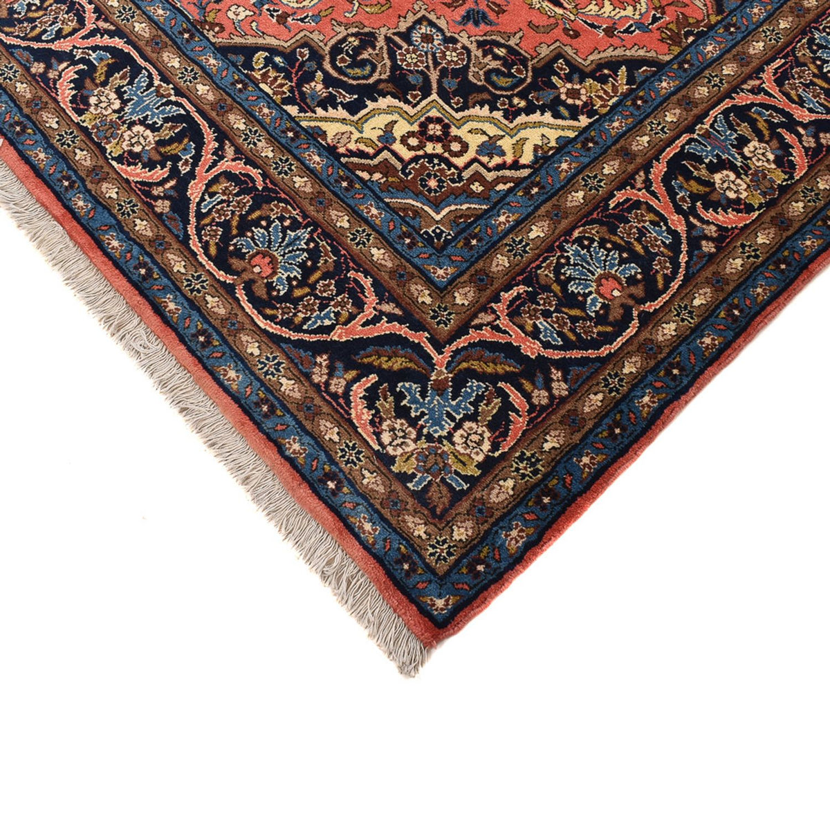 Tapis persan - Nomadic - 297 x 210 cm - rouge clair