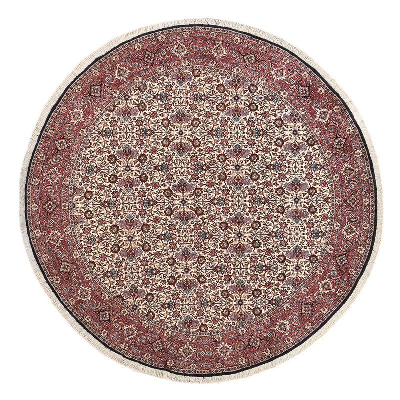 Tapis persan - Bidjar ronde  - 250 x 250 cm - rouille