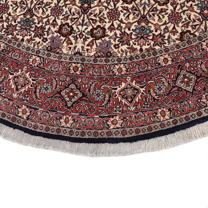 Tapis persan - Bidjar ronde  - 250 x 250 cm - rouille