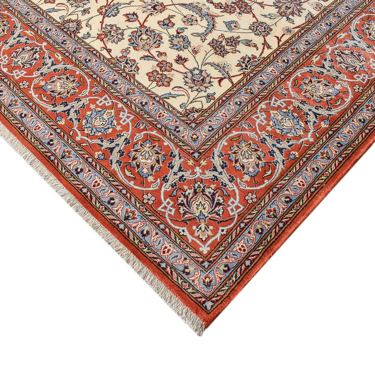 Tapis persan - Classique - 355 x 254 cm - crème