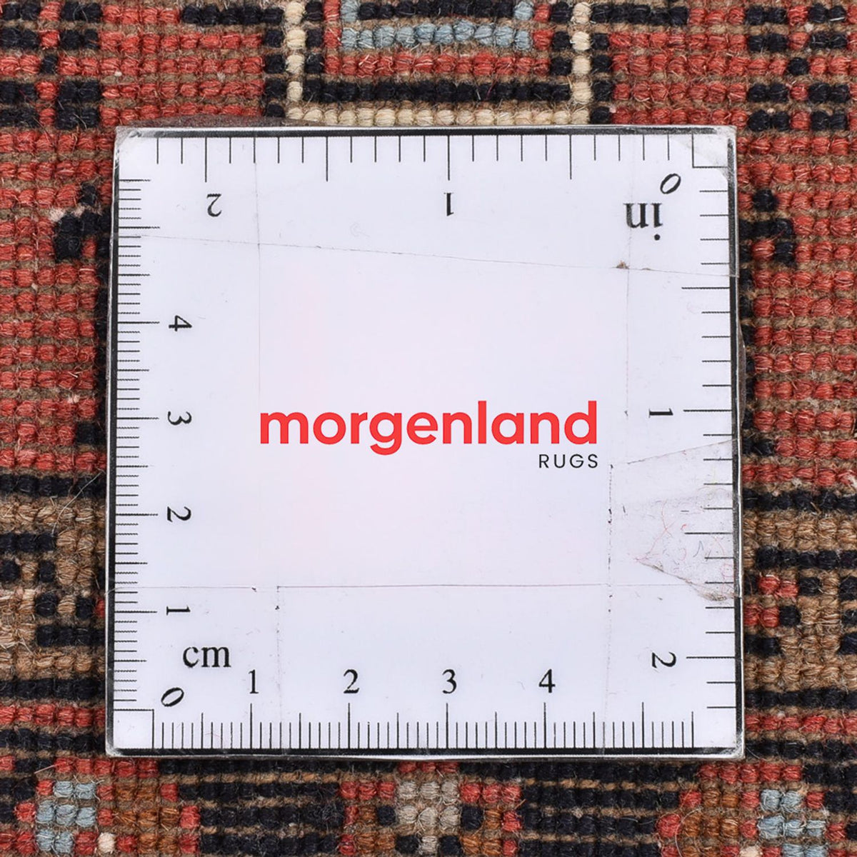 Tapis persan - Nomadic - 126 x 76 cm - rouge clair