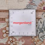 Tapis de couloir Tapis persan - Tabriz - Premium - 347 x 77 cm - beige