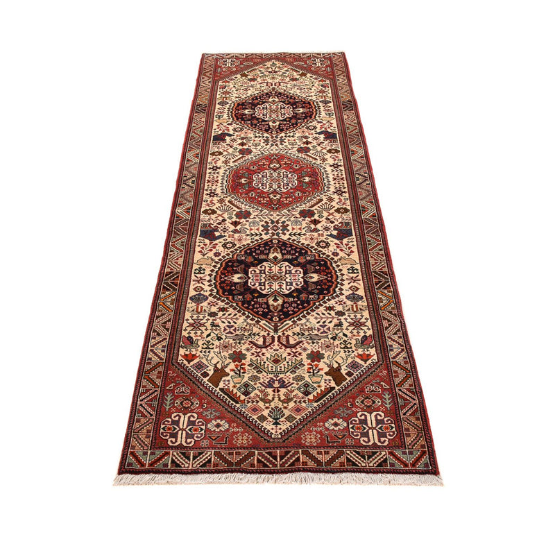 Tapis de couloir Tapis persan - Nomadic - 290 x 79 cm - crème