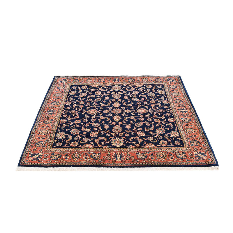 Tapis persan - Classique - 170 x 136 cm - bleu foncé