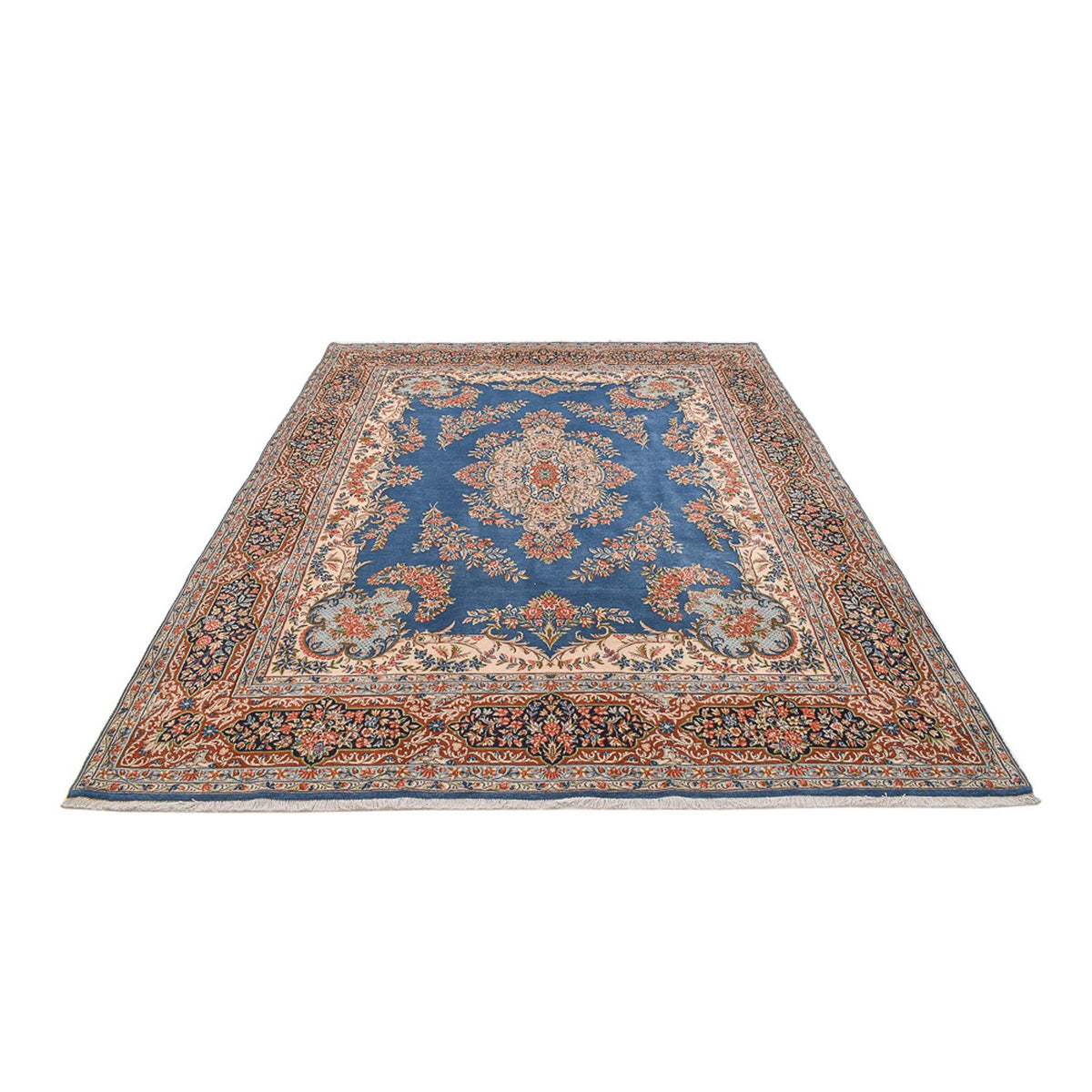 Tapis persan - Royal - 313 x 234 cm - bleu