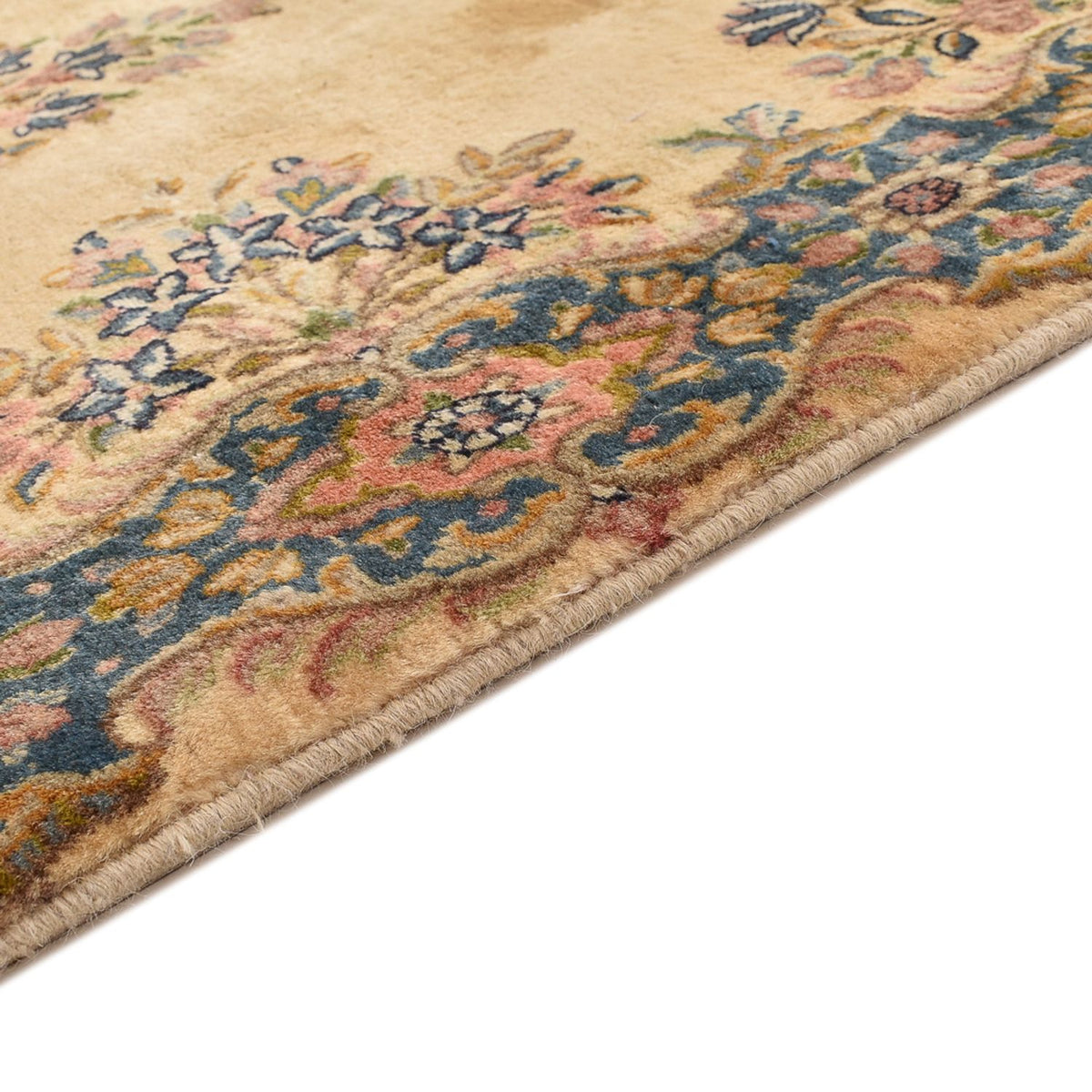 Tapis de couloir Tapis persan - Royal - 392 x 90 cm - beige