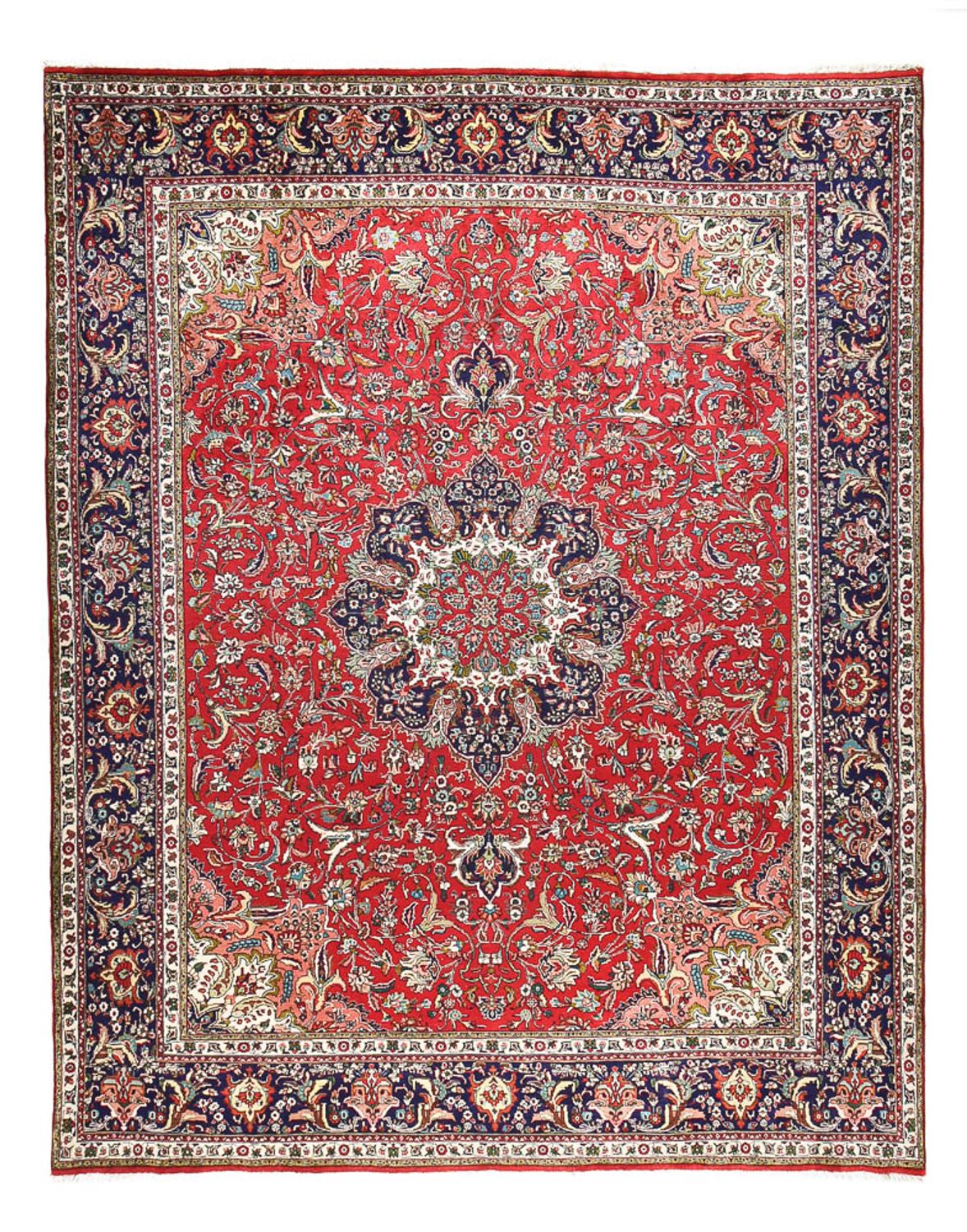 Tapis persan - Tabriz - Royal - 387 x 300 cm - rouge
