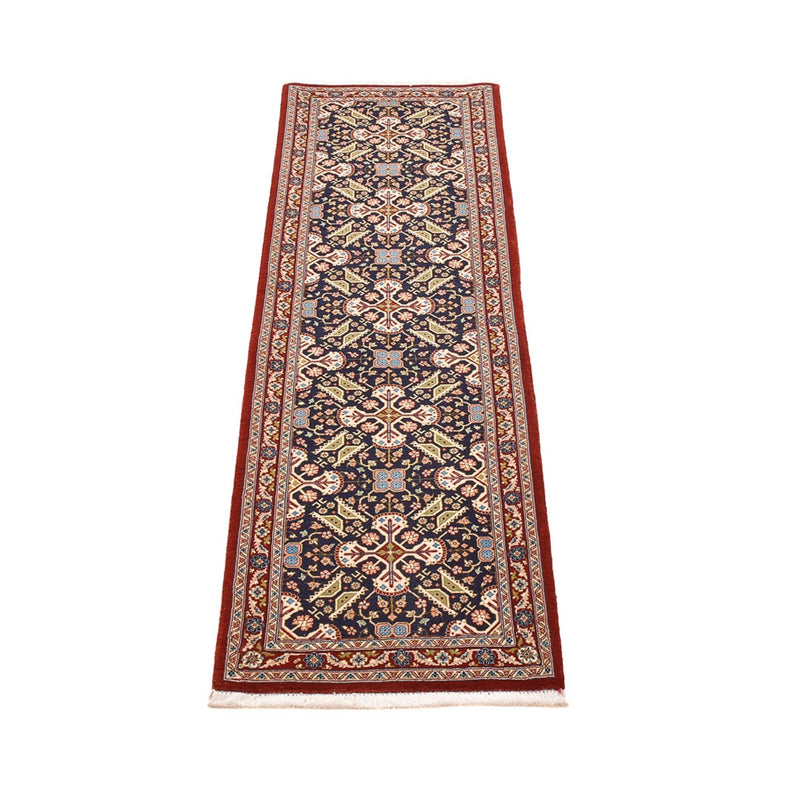 Tapis de couloir Tapis persan - Ghom - Royal - 191 x 53 cm - beige foncé