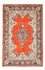 Tapis persan - Ghom - Royal - 196 x 131 cm - rouge