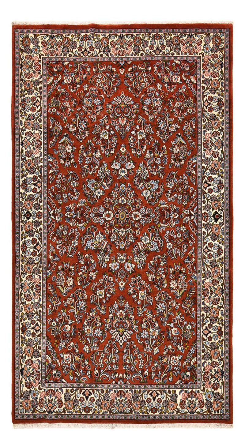 Tapis de couloir Tapis persan - Classique - 230 x 128 cm - rouge foncé